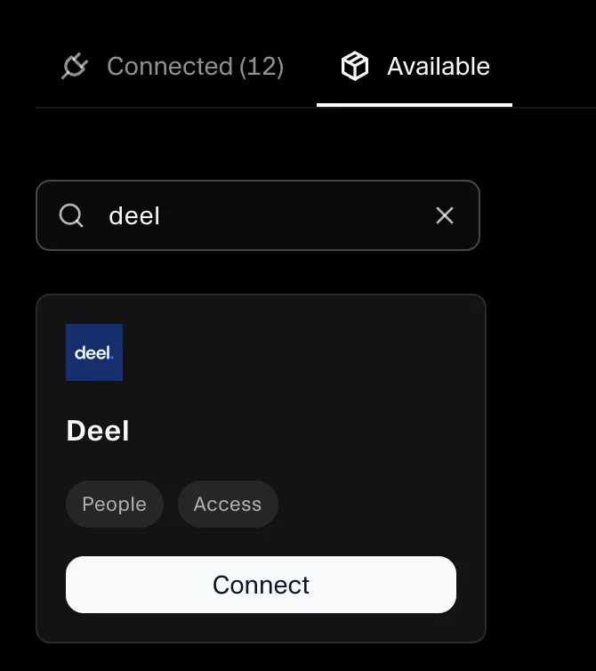 SecureSlate Integrations – Deel available