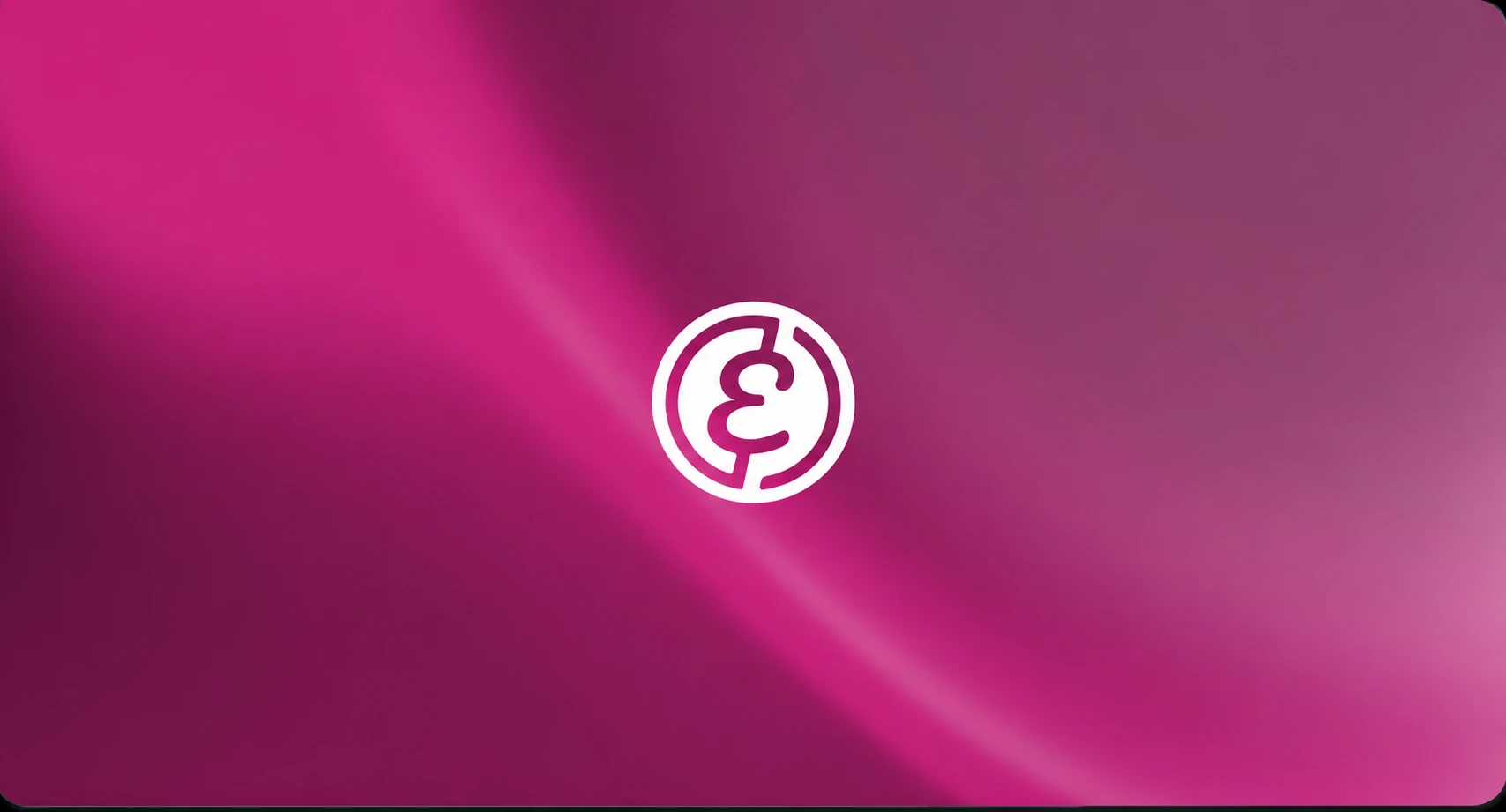Elfie logo on a magenta gradient background